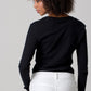 Kim Ribbed Top - Black