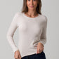 Kim Ribbed Top - Oatmeal