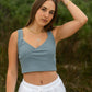 Lexi Crop Top - Sky Blue