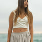 Lexi Crop Top - Cream
