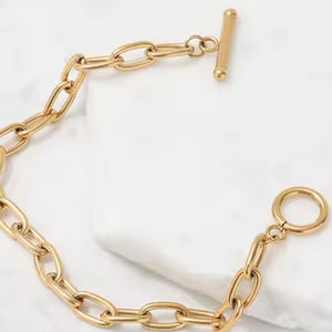 Gold Link Bracelet
