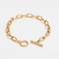 Gold Link Bracelet