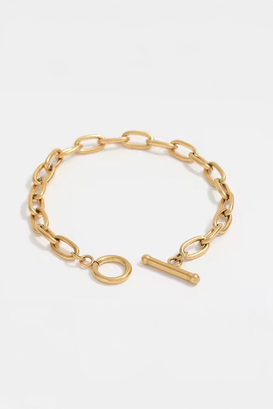 Gold Link Bracelet