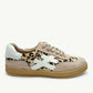Lumi Sneaker - Leopard Beige & White