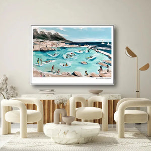 Framed A2 Camps Bay