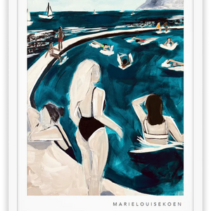 A2 Print Tidal Pools Dalebrook Ladies