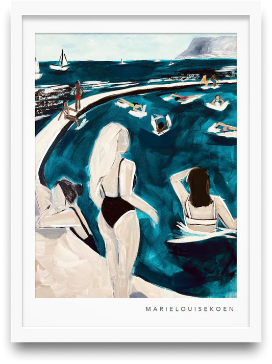 A2 Print Tidal Pools Dalebrook Ladies