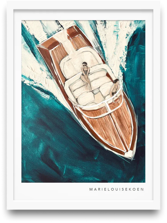 A2 Print Italian Riviera