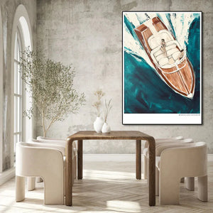 A2 Print Italian Riviera