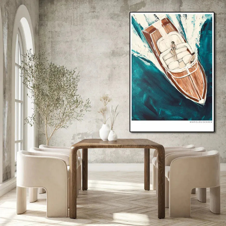 A2 Print Italian Riviera