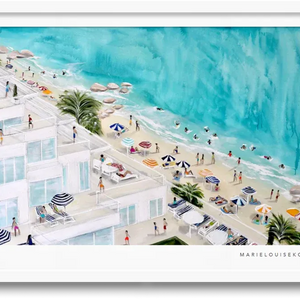 A2 Print Cape Town Summer 2022 Clifton From a Building