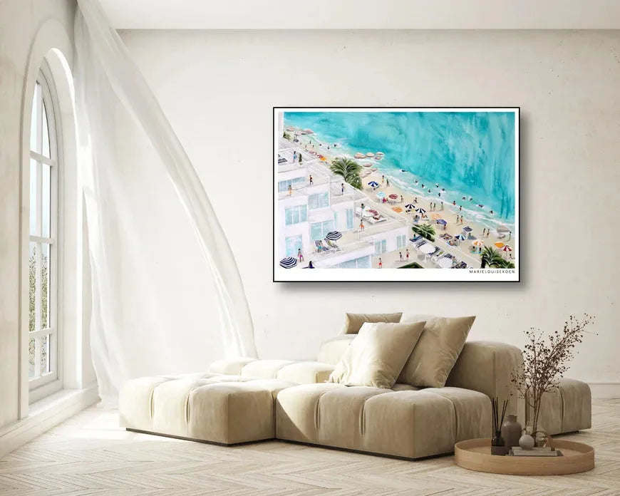 A2 Print Cape Town Summer 2022 Clifton From a Building