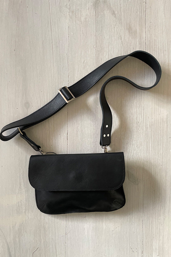 The Small Sling Pouch Bag in Black