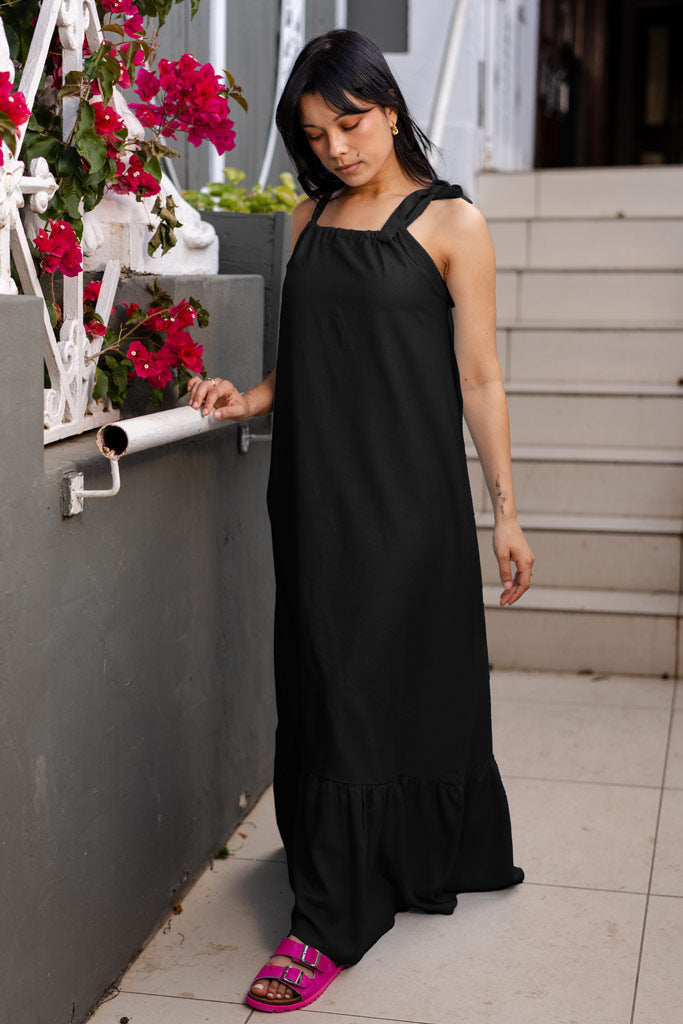 Olivia Maxi Dress - Black