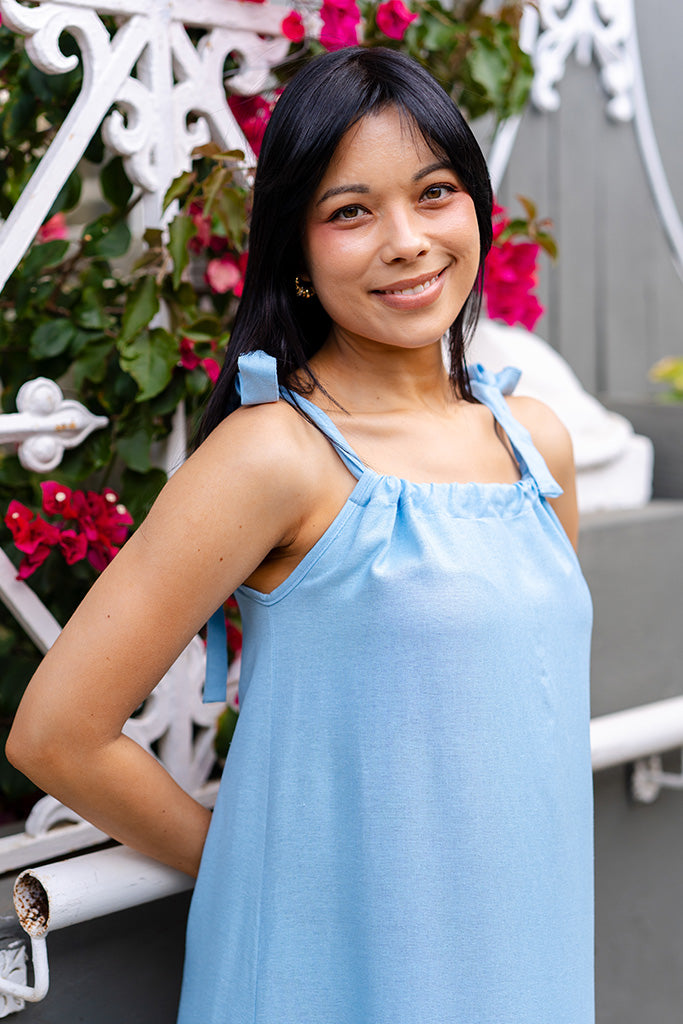 Olivia Maxi Dress - Blue