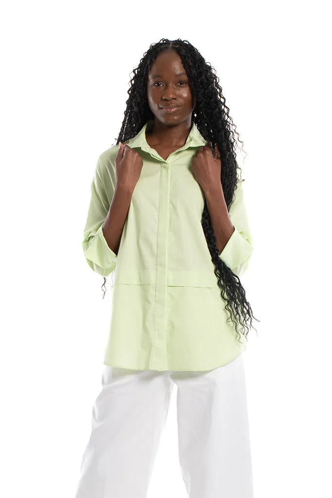 Monroe Shirt - Pistachio