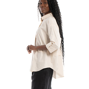 Monroe Shirt - Light Stone