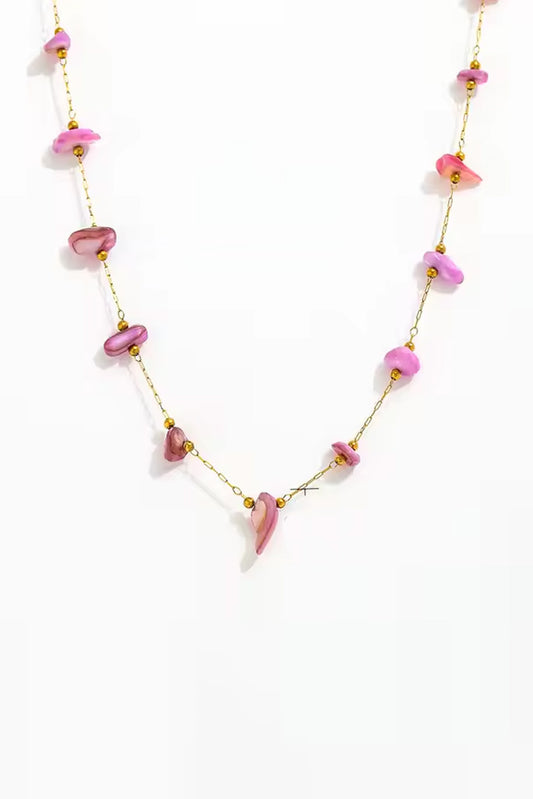 Petal Stone Necklace