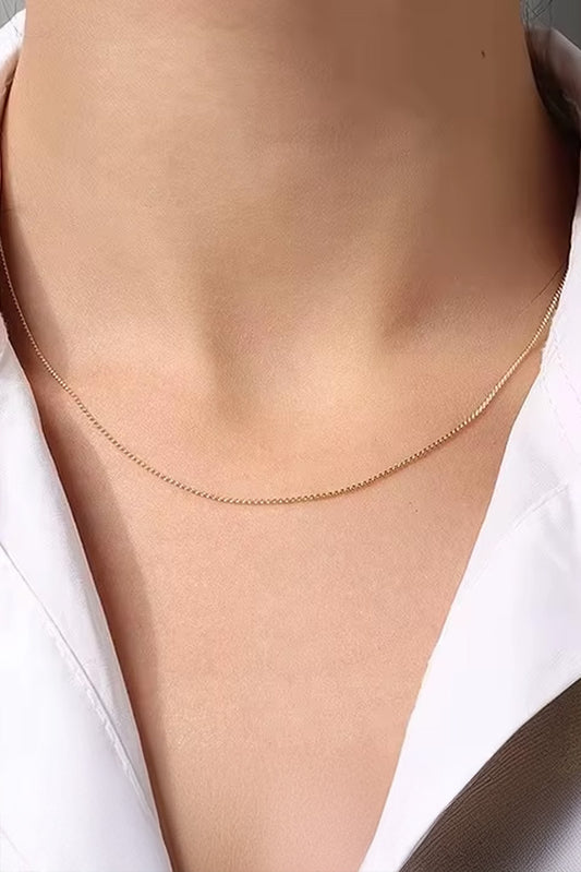 S Chain - Gold