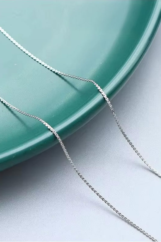S Chain - Silver