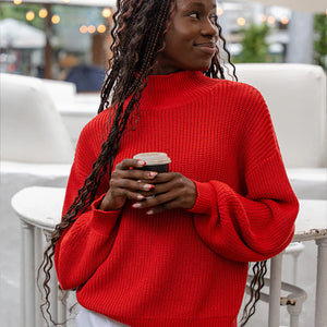 Paige Sweater - Scarlet