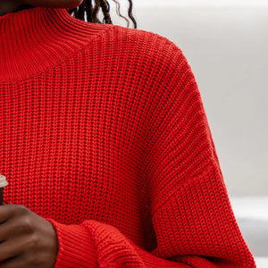 Paige Sweater - Scarlet