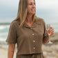 Santana Shirt Muslin - Mocha