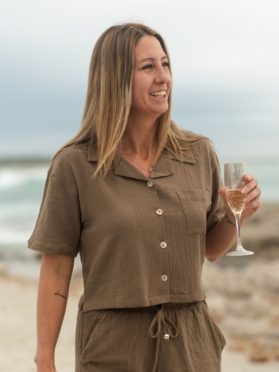 Santana Shirt Muslin - Mocha