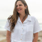Santana Shirt Muslin - White