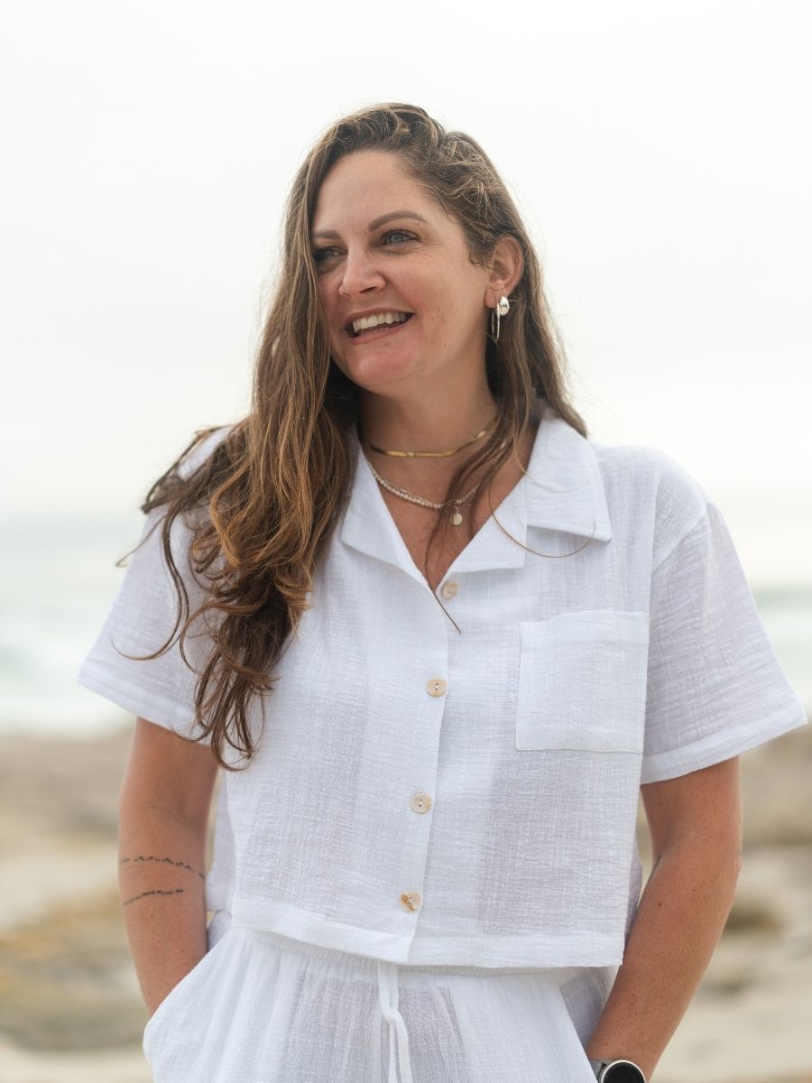 Santana Shirt Muslin - White