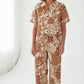 Casey Trousers Rayon Print