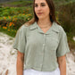 Santana Shirt Muslin - Sage