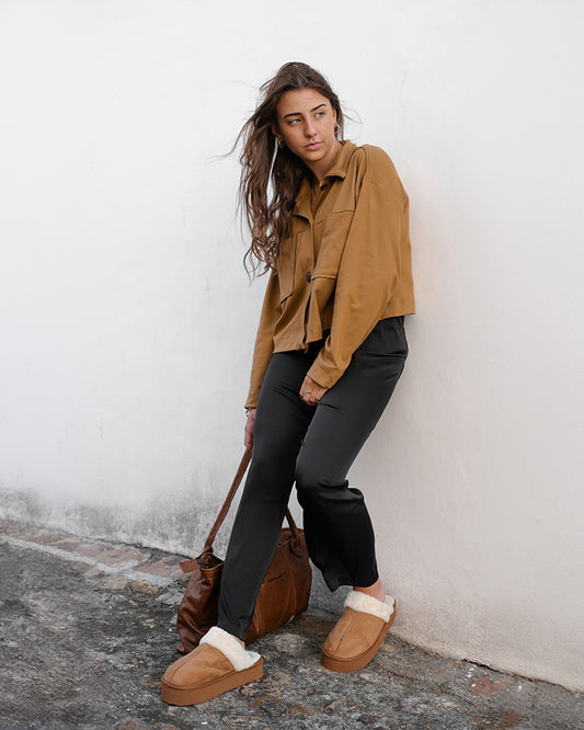 Pocket Pants Satin