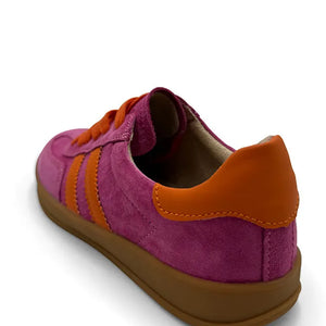 Shiloh Sneaker - Fuchsia & Orange