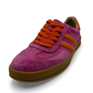 Shiloh Sneaker - Fuchsia & Orange
