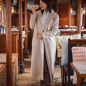 Spencer Over Coat - Stone