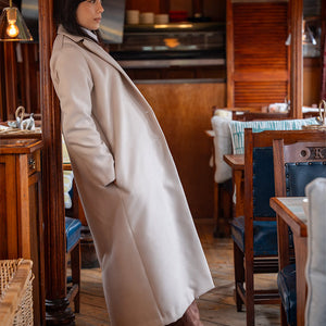 Spencer Over Coat - Stone