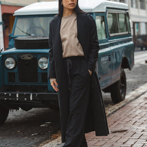 Spencer Over Coat - Black