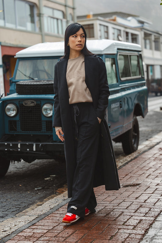 Spencer Over Coat - Black