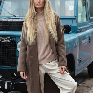 Spencer Over Coat - Chocolate