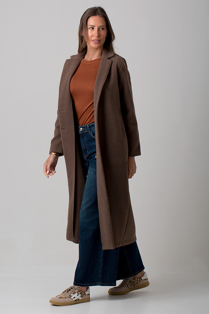 Spencer Over Coat - Chocolate