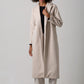 Spencer Over Coat - Stone