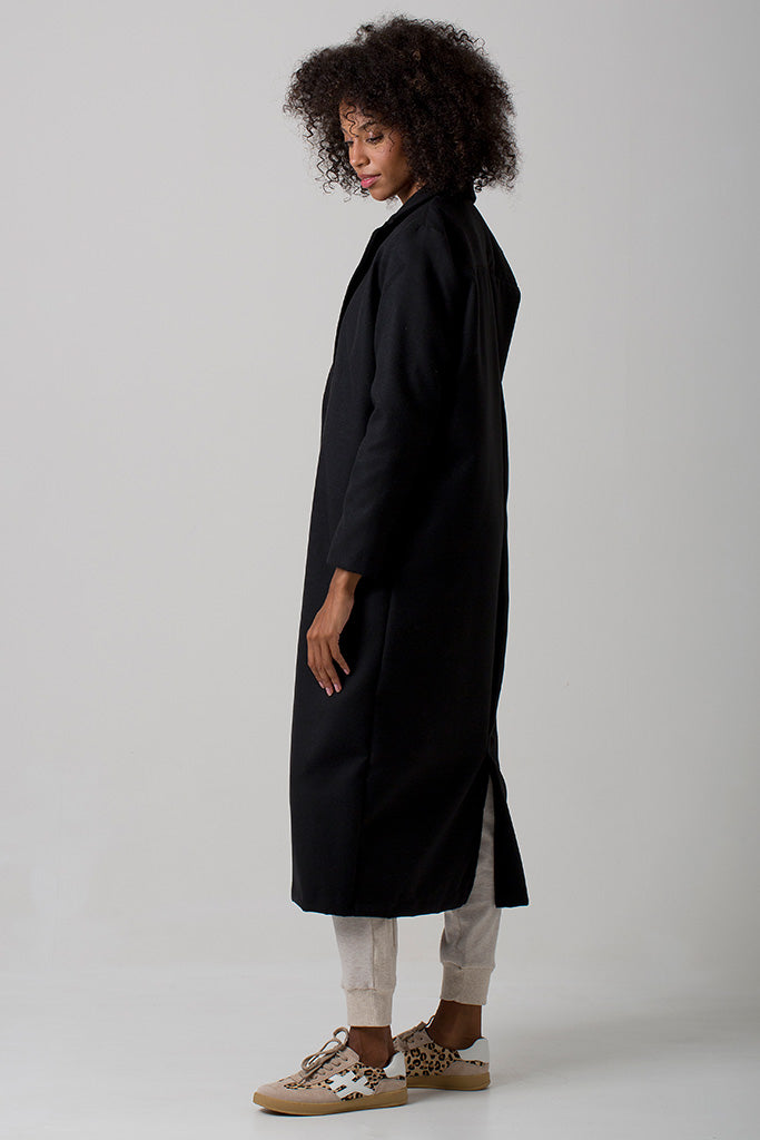 Spencer Over Coat - Black