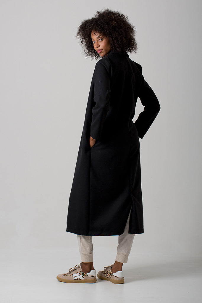 Spencer Over Coat - Black