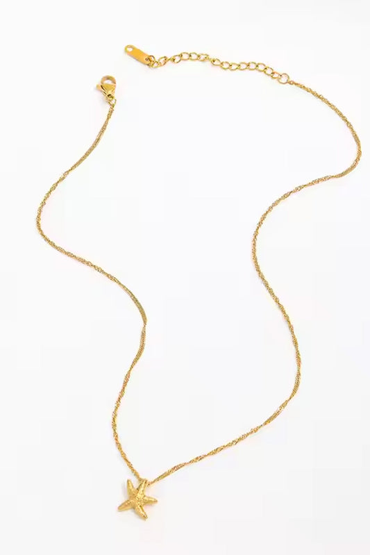 Starfish Pendant Necklace