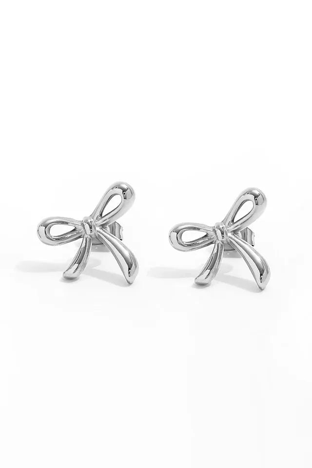 Bow Studs - Silver