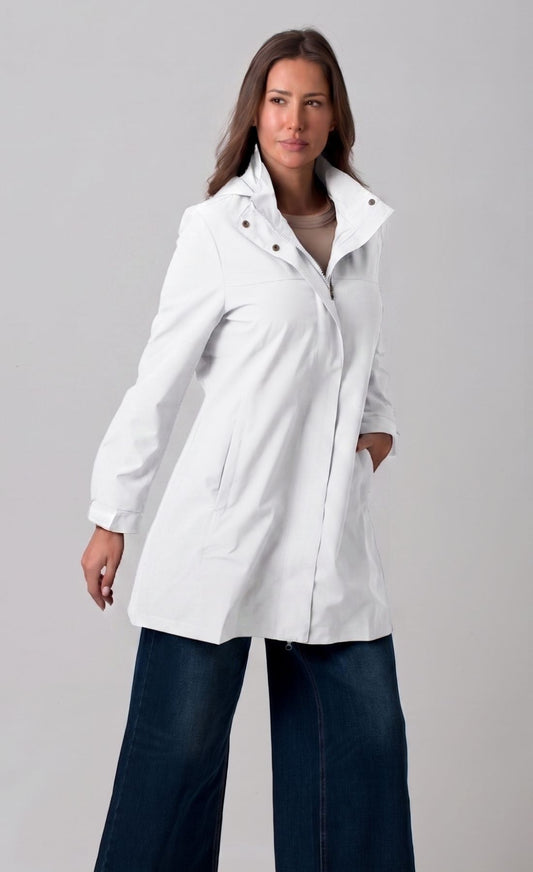 Windsor Rain Jacket - White