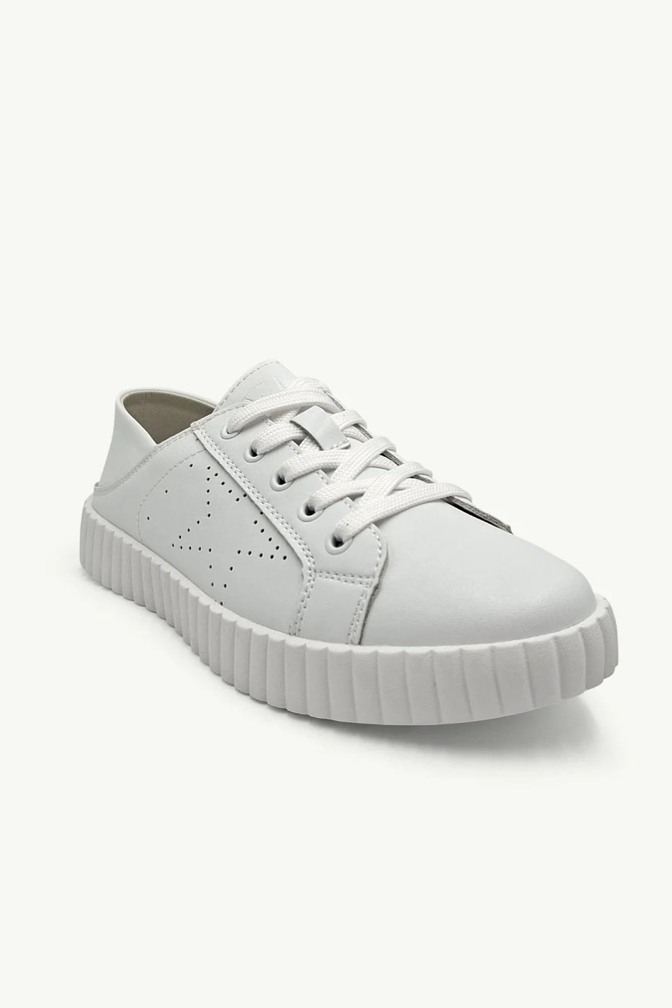 Valentina Sneaker - Plain White