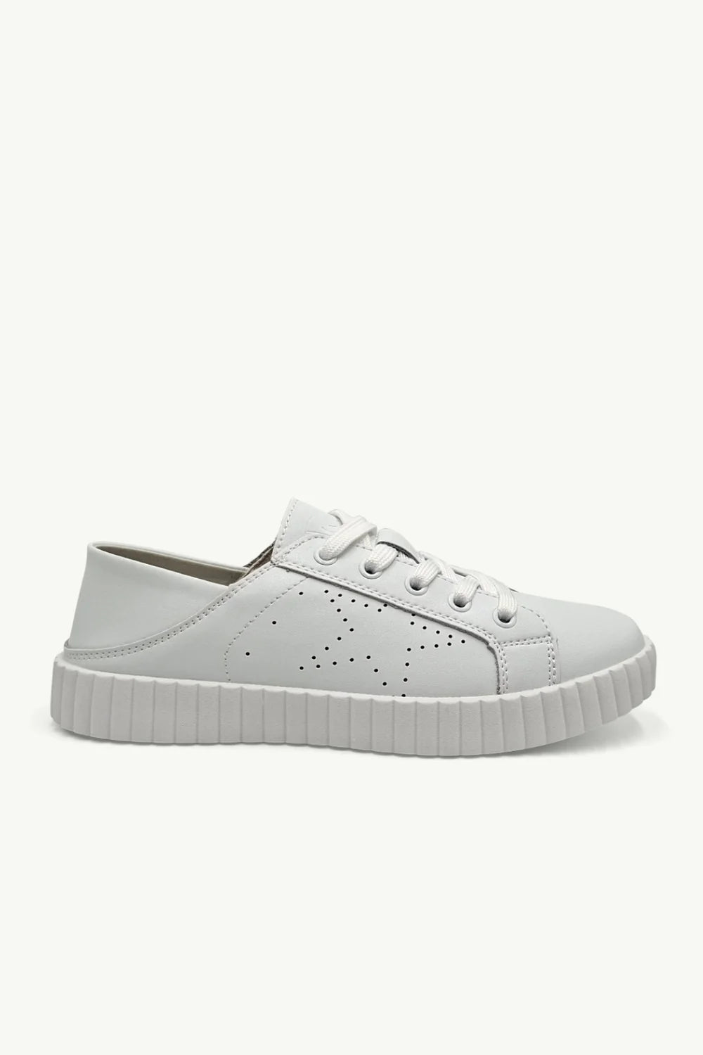 Valentina Sneaker - Plain White