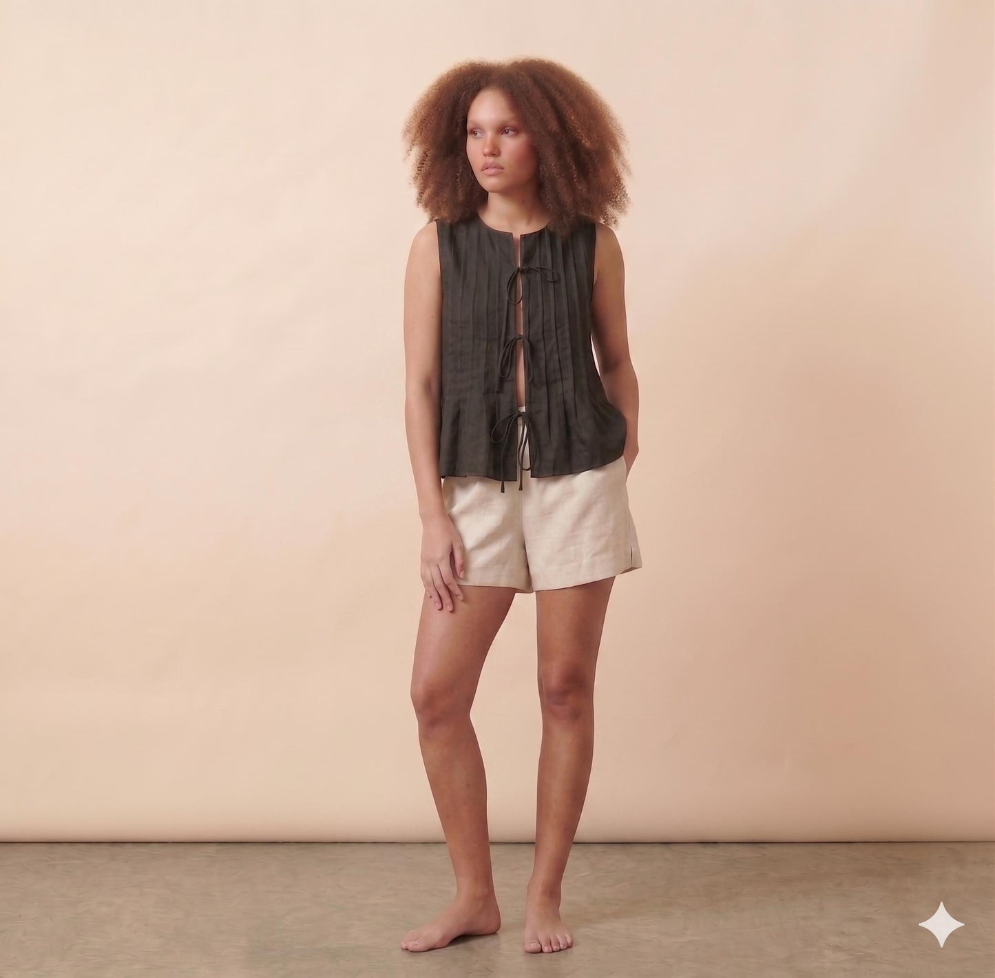 Varenna Pintuck Top
